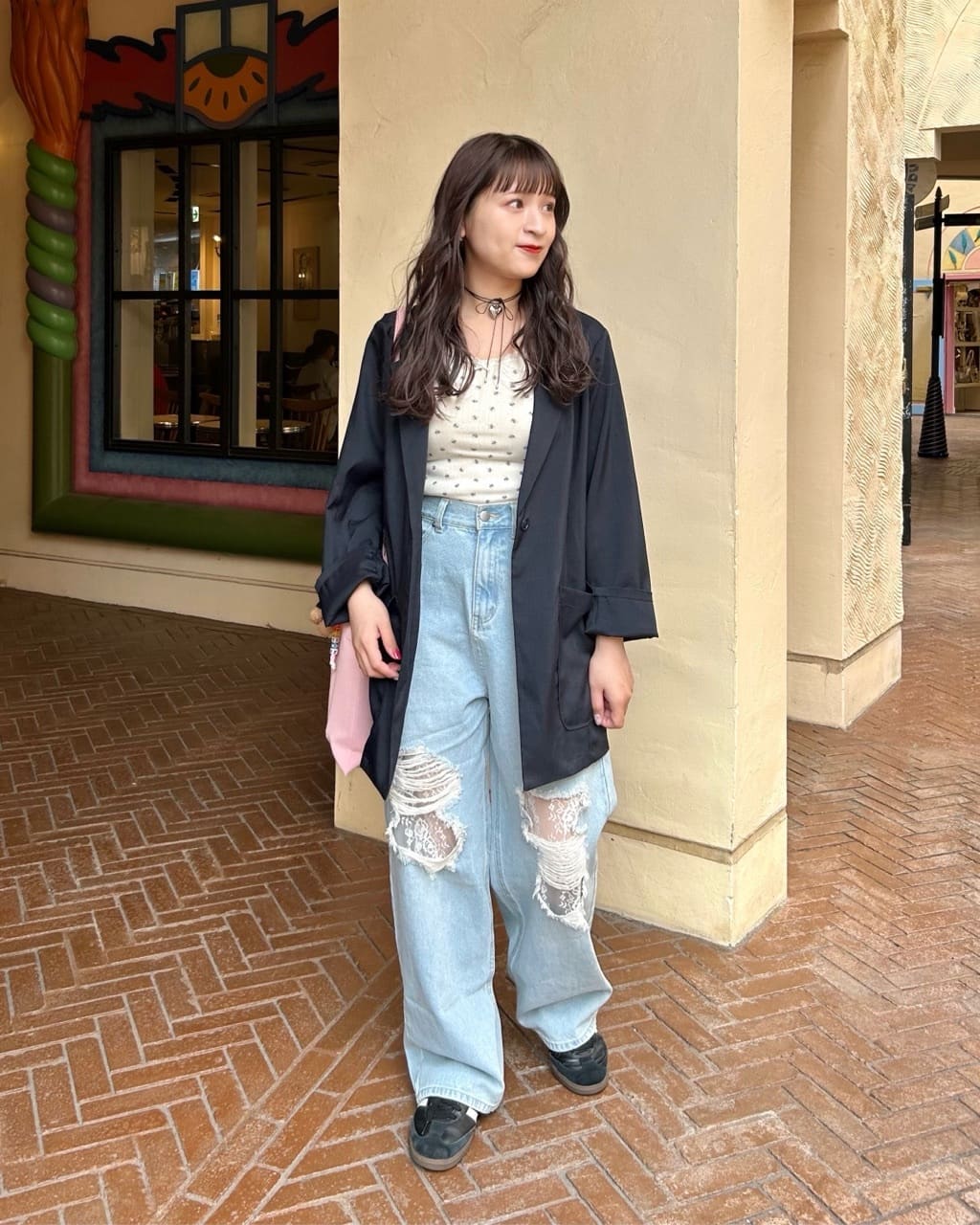 [大人氣] Kastane Lace Denim