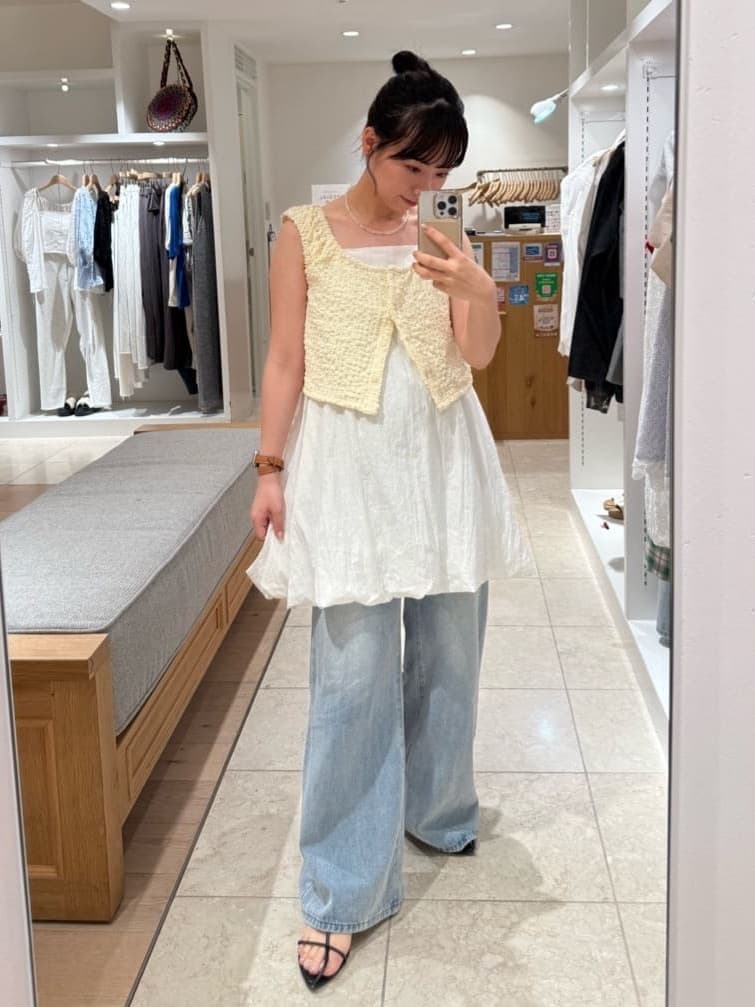 Mystic 方領短版背心