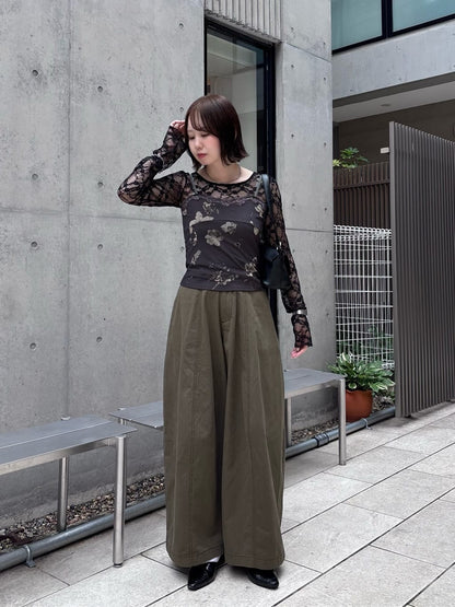 Kastane flower lace 彈性吊帶背心 - Image 48