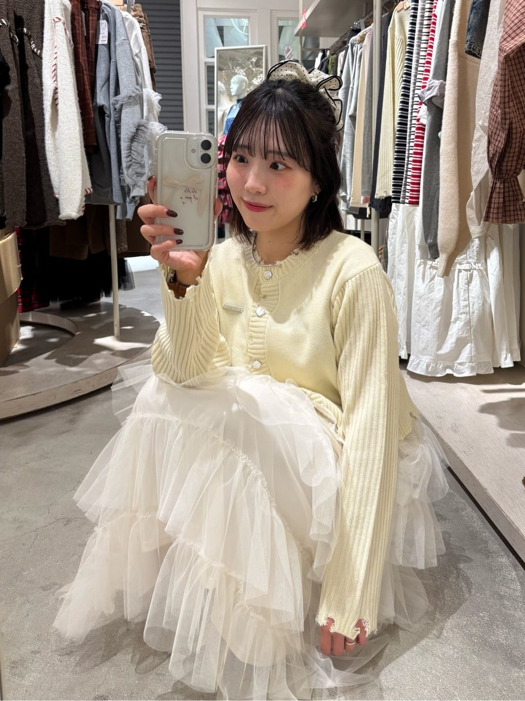 w closet 荷葉邊多層吊帶裙 - Image 59