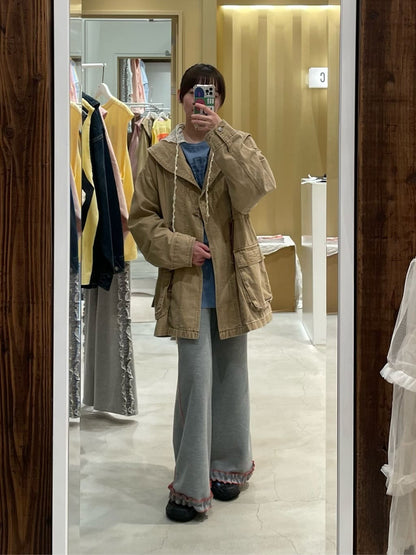 HELLO.SANFRANCISCO 窩夫格喇叭褲 - Image 69