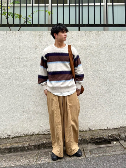 [3 Size Best !] Kastane Barrel Leg Twill Pants - Image 64