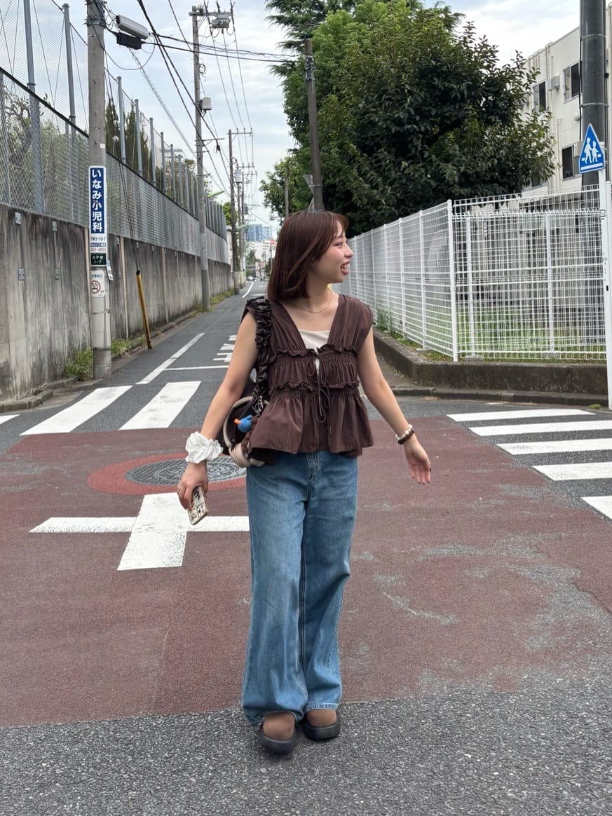 umm. By Discoat 褶褶絲帶 Sleeveless - Image 115