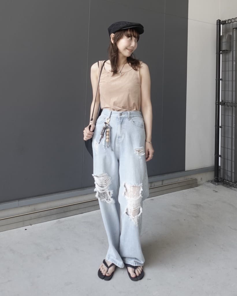 [大人氣] Kastane Lace Denim