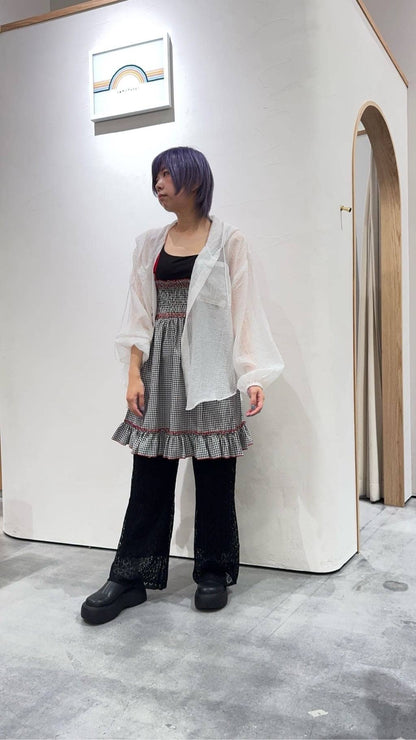 HELLO.SANFRANCISCO 2WAY shirred tunic bare dress - Image 99