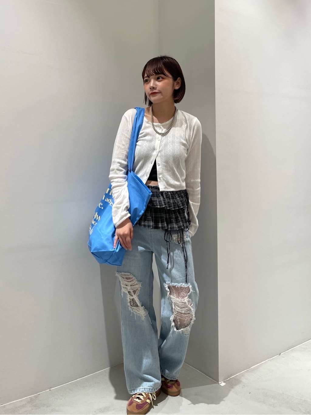 [大人氣] Kastane Lace Denim