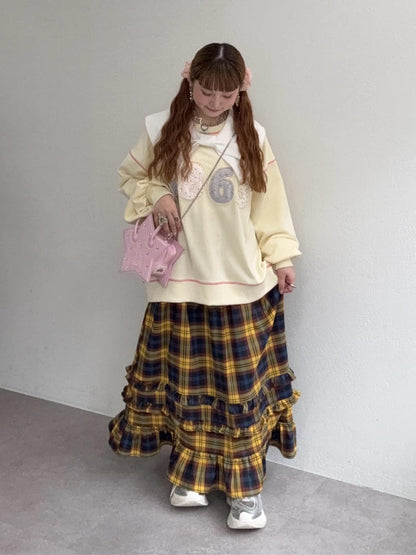 HELLO.SANFRANCISCO Logo patchwork big sweatshirt - Image 32