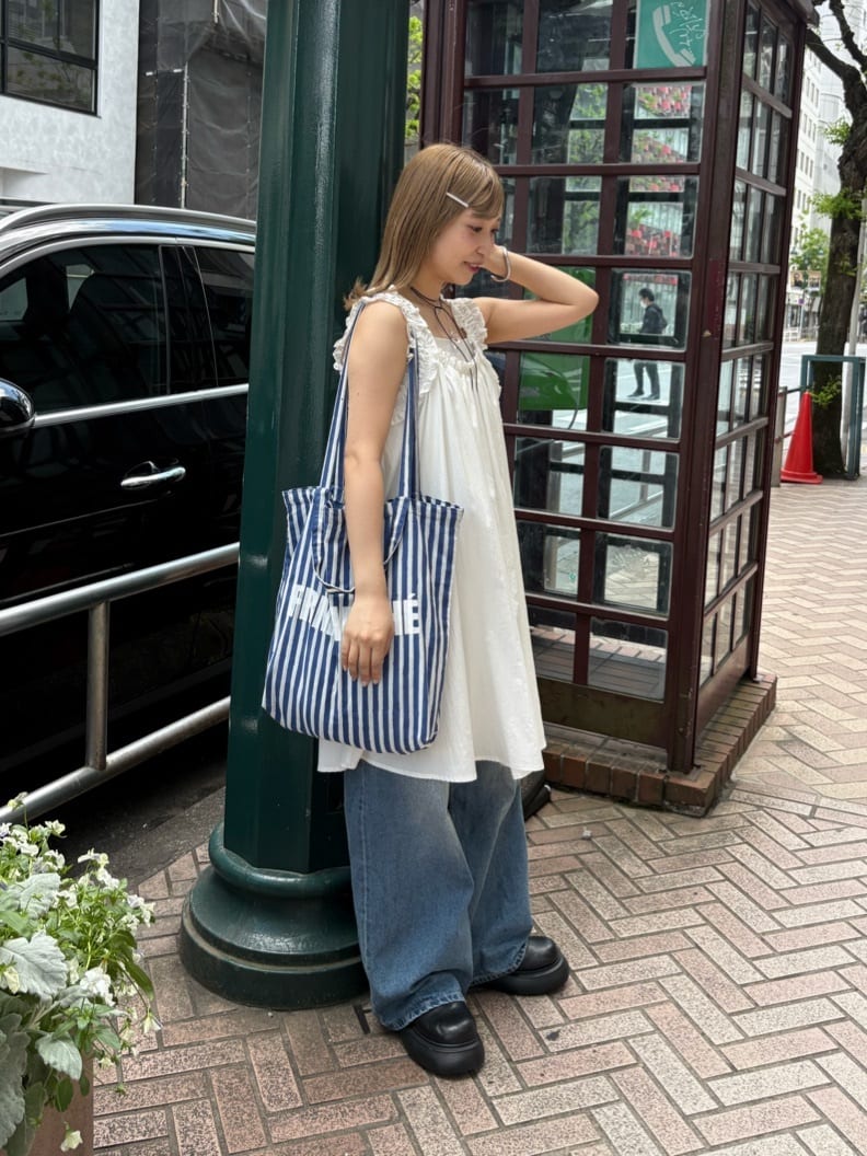 [現貨] umm. By Discoat 荷葉邊肩帶mini ops