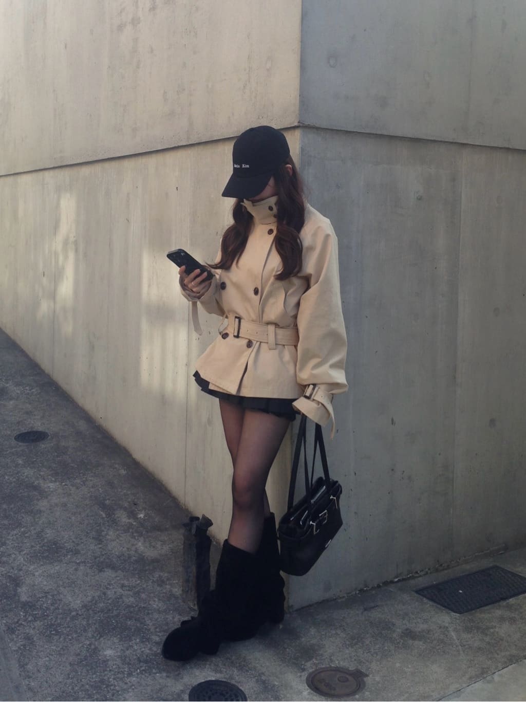 RAY CASSIN Short loose trench coat - Image 69