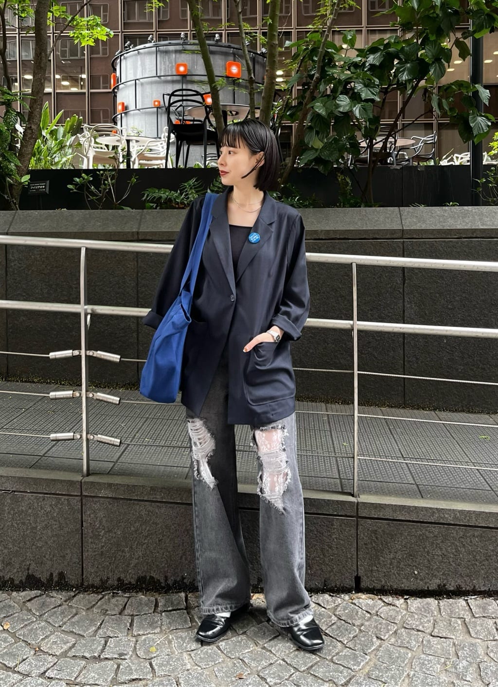 [大人氣] Kastane Lace Denim