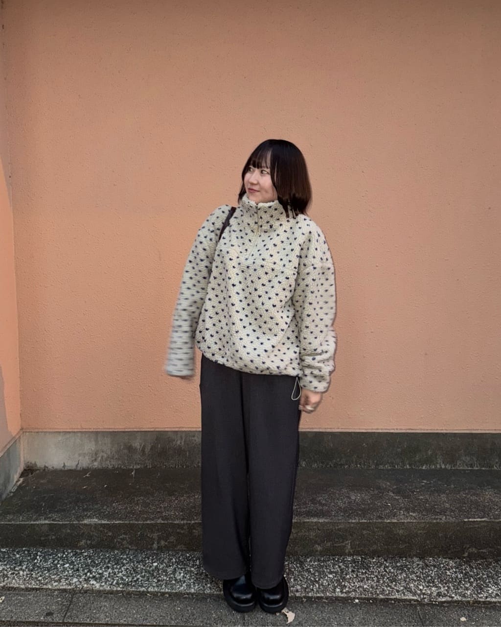 umm. By Discoat 毛毛 half-zip top - Image 62