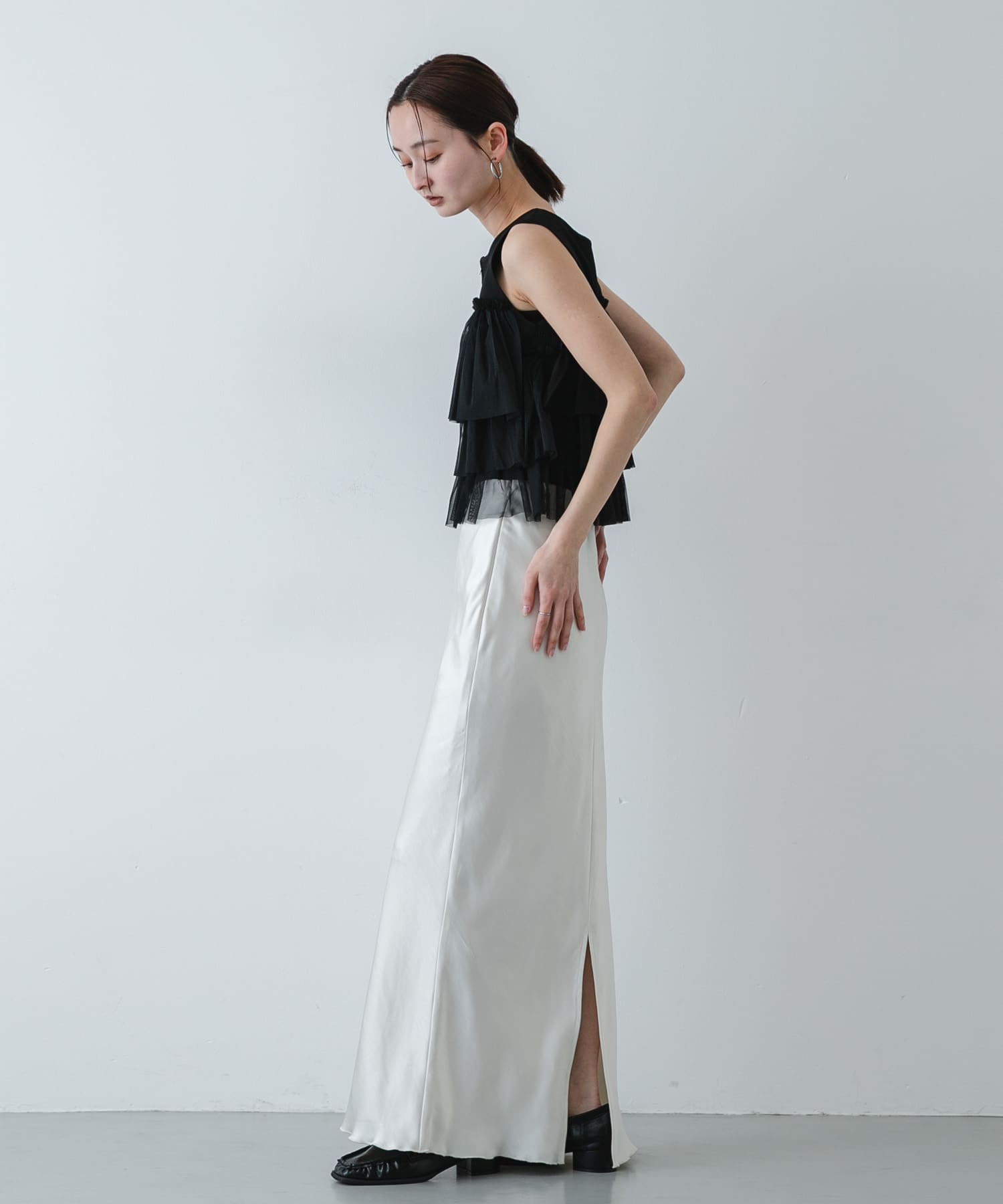 SENSE OF PLACE 雙拉鍊荷葉邊TOP - Image 16