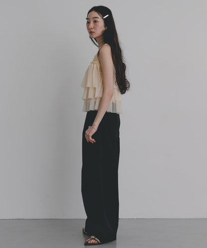 SENSE OF PLACE 雙拉鍊荷葉邊TOP - Image 10