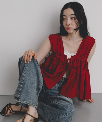 SENSE OF PLACE Layered ruffle blouse - Image 1