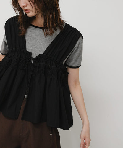SENSE OF PLACE Layered ruffle blouse - Image 11
