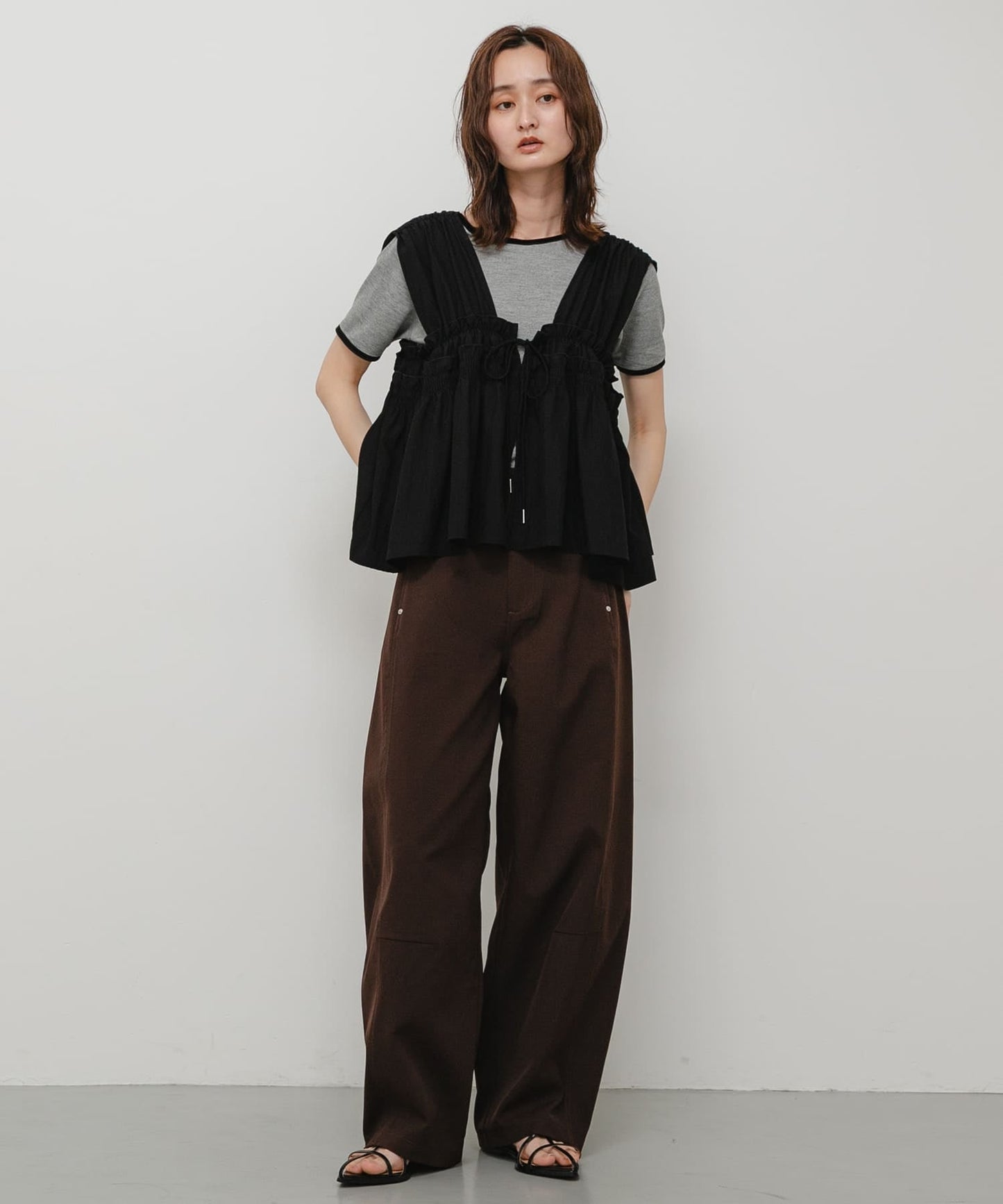 SENSE OF PLACE Layered ruffle blouse - Image 14