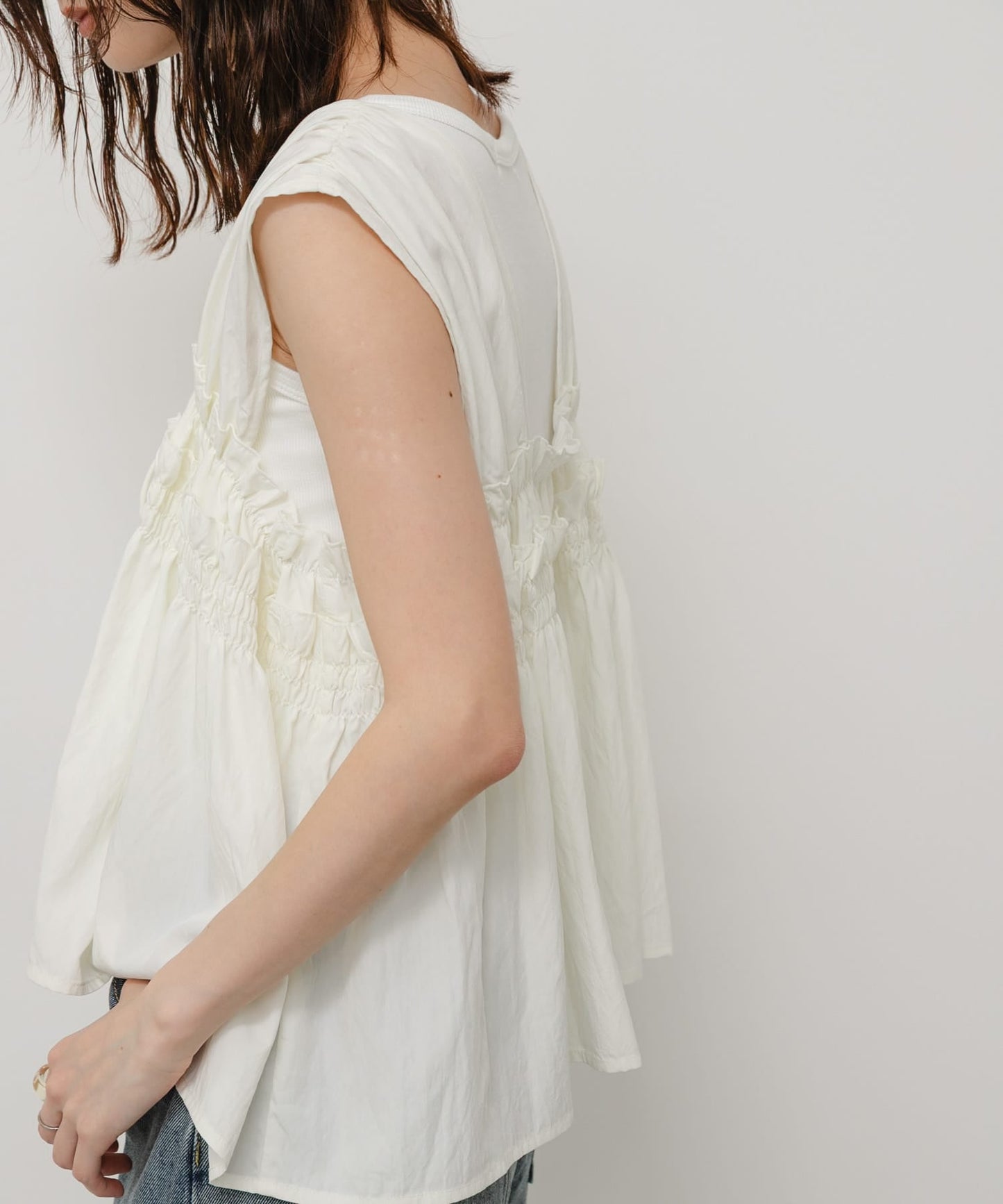 SENSE OF PLACE Layered ruffle blouse - Image 17