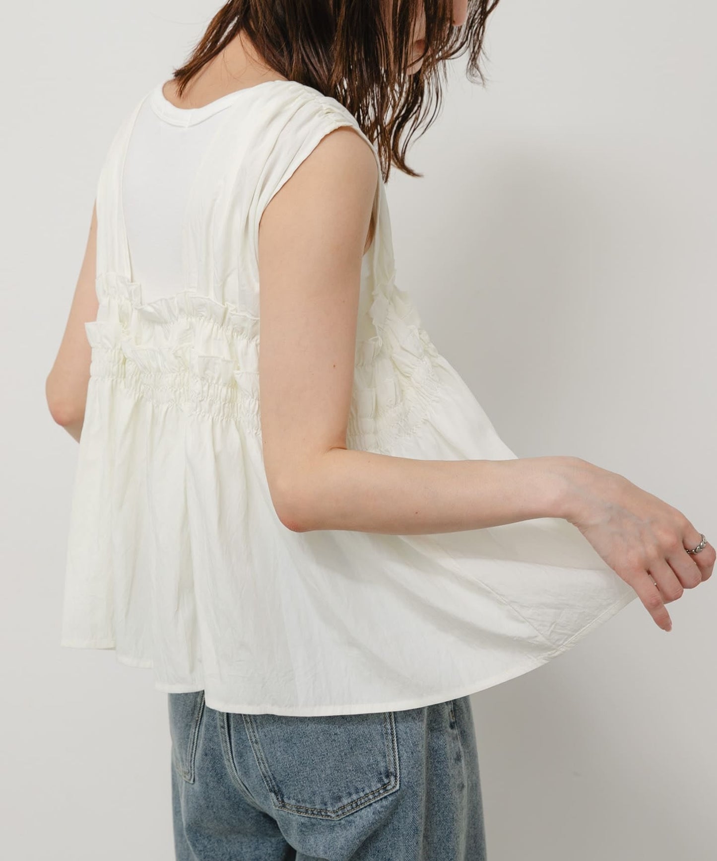 SENSE OF PLACE Layered ruffle blouse - Image 18