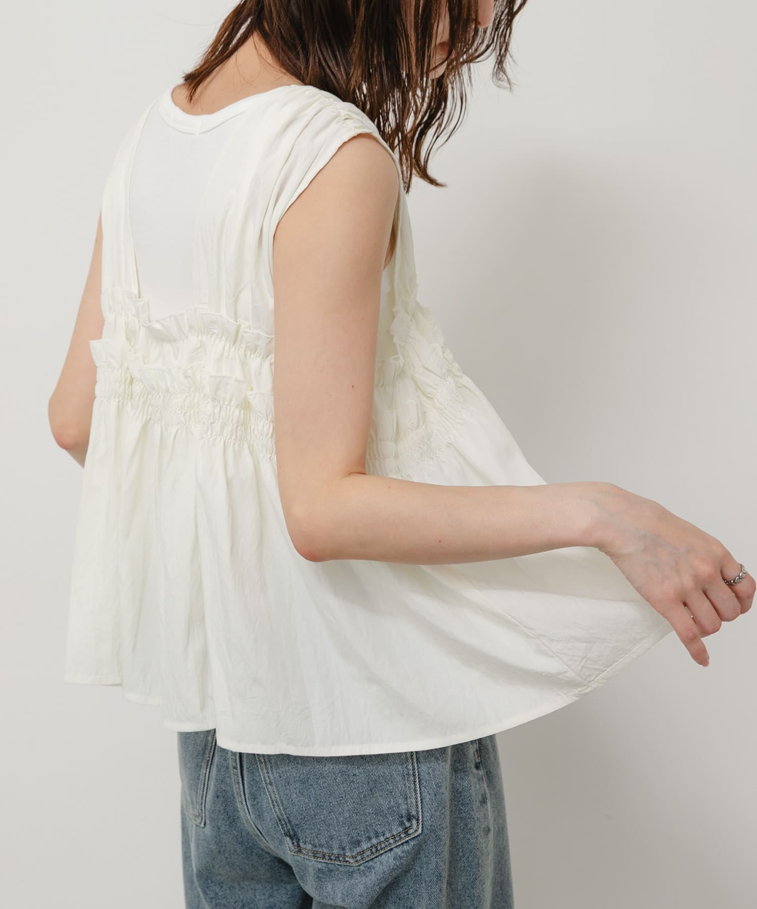 SENSE OF PLACE Layered ruffle blouse - Image 18