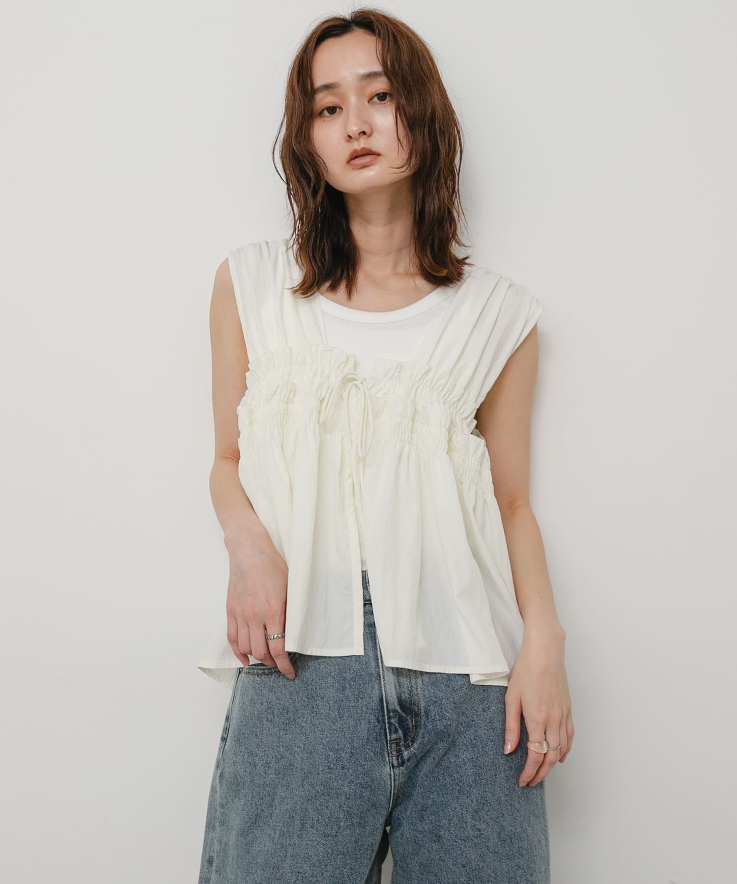 SENSE OF PLACE Layered ruffle blouse - Image 19
