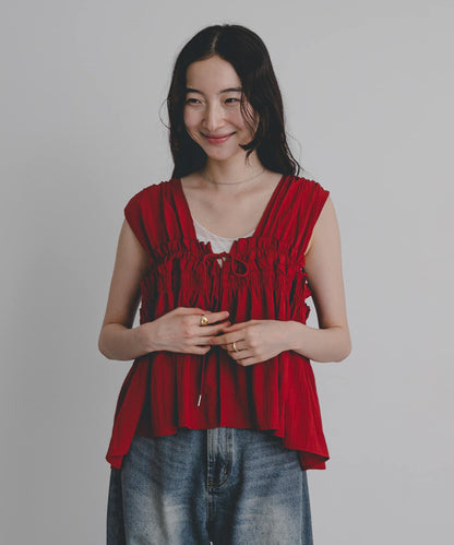 SENSE OF PLACE Layered ruffle blouse - Image 5