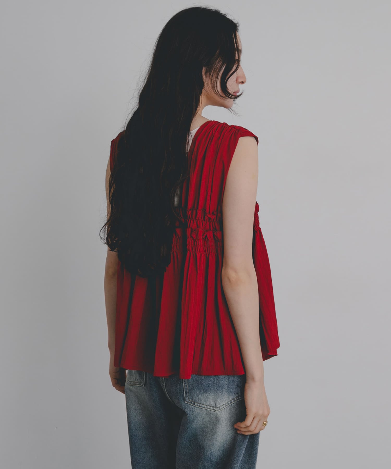 SENSE OF PLACE Layered ruffle blouse - Image 7