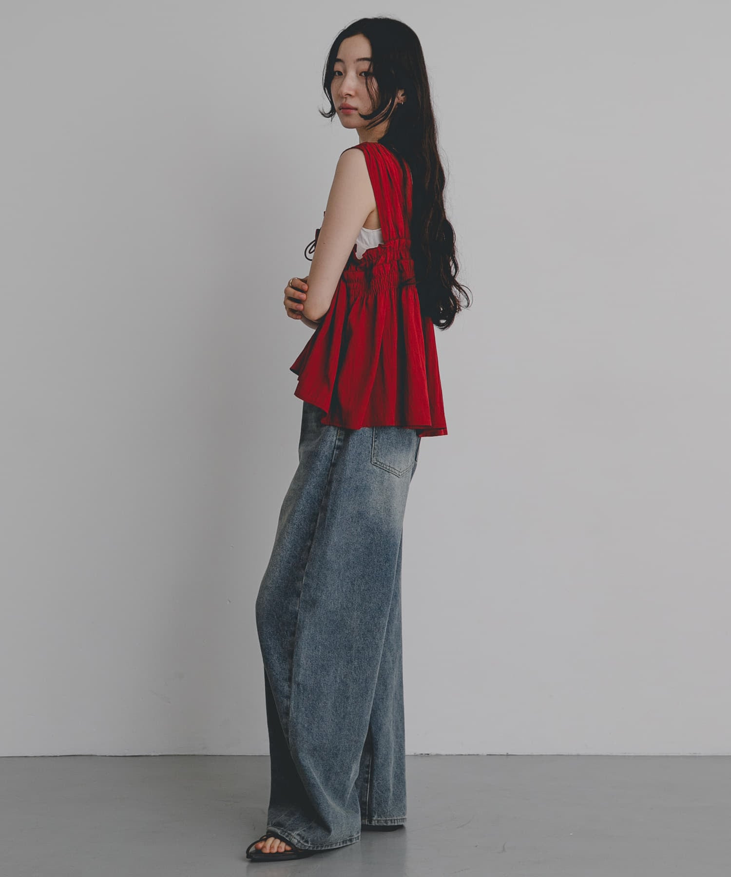 SENSE OF PLACE Layered ruffle blouse - Image 9