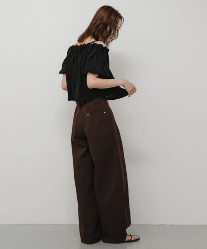 SENSE OF PLACE off-shoulder blouse - Image 15