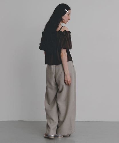 SENSE OF PLACE off-shoulder blouse - Image 22