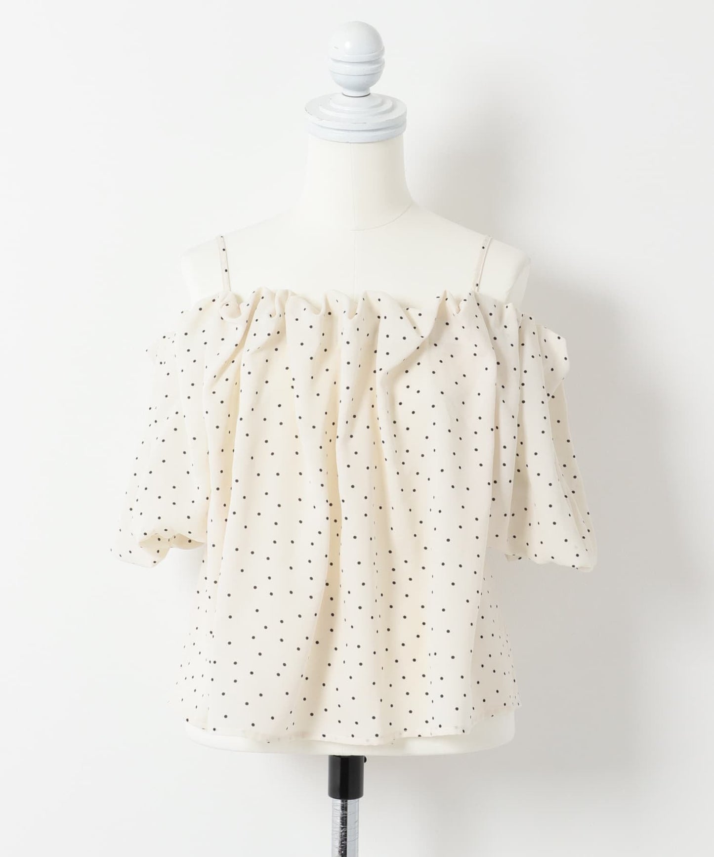 SENSE OF PLACE off-shoulder blouse - Image 23