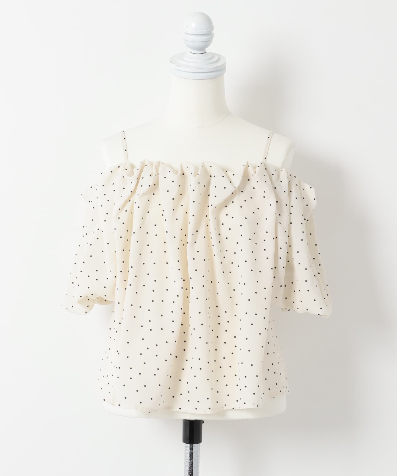 SENSE OF PLACE off-shoulder blouse - Image 23
