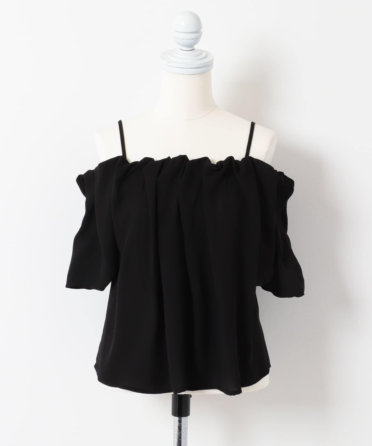 SENSE OF PLACE off-shoulder blouse - Image 25