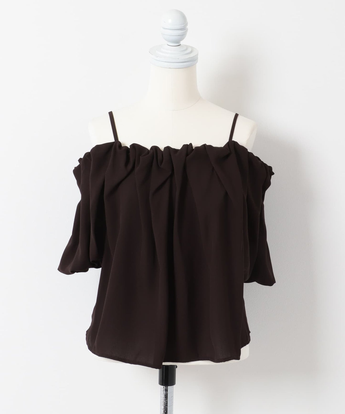 SENSE OF PLACE off-shoulder blouse - Image 27