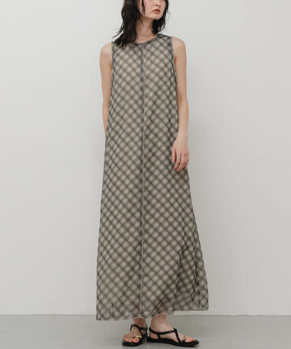 SENSE OF PLACE 格紋薄紗ops - Image 12