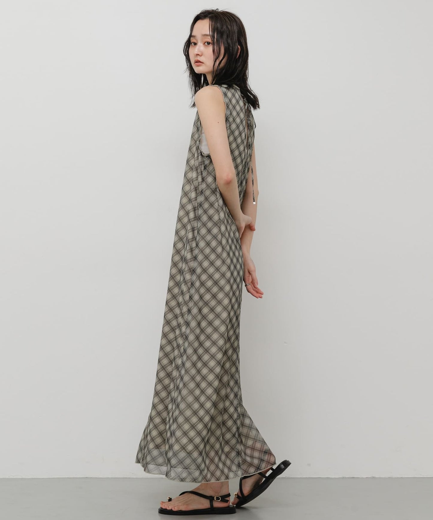 SENSE OF PLACE 格紋薄紗ops - Image 16