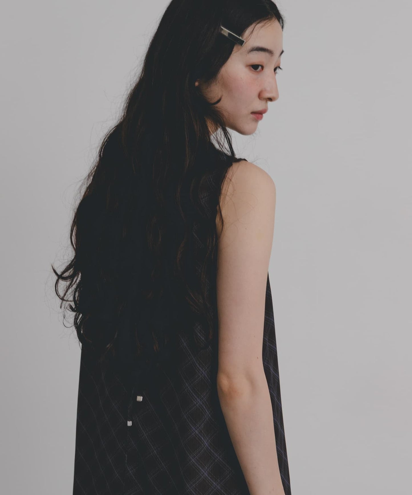SENSE OF PLACE 格紋薄紗ops - Image 5