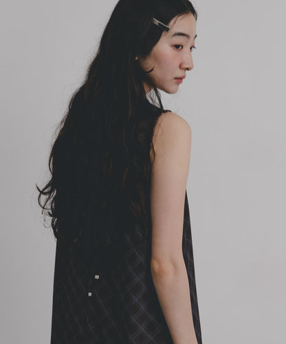 SENSE OF PLACE 格紋薄紗ops - Image 5