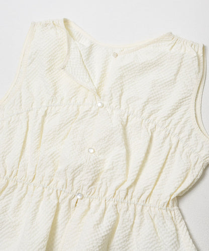 SENSE OF PLACE Shirred Gathered Set Dress - Image 20