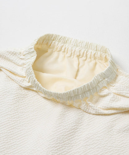 SENSE OF PLACE Shirred Gathered Set Dress - Image 21