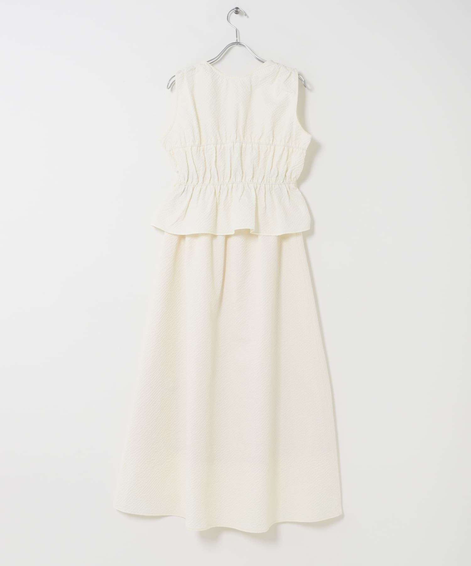 SENSE OF PLACE Shirred Gathered Set Dress - Image 22