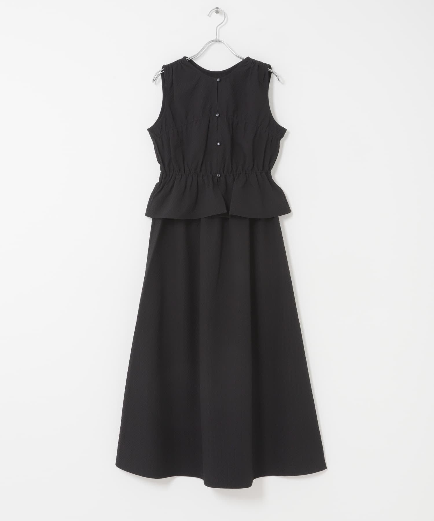 SENSE OF PLACE Shirred Gathered Set Dress - Image 25