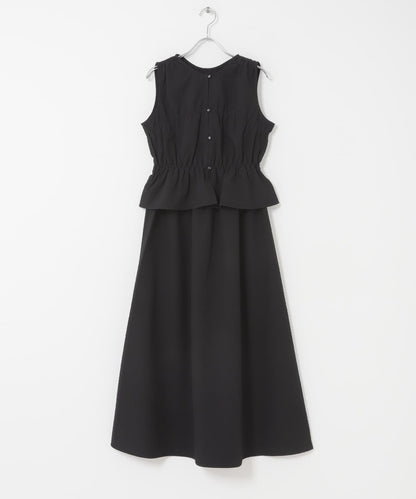 SENSE OF PLACE Shirred Gathered Set Dress - Image 25