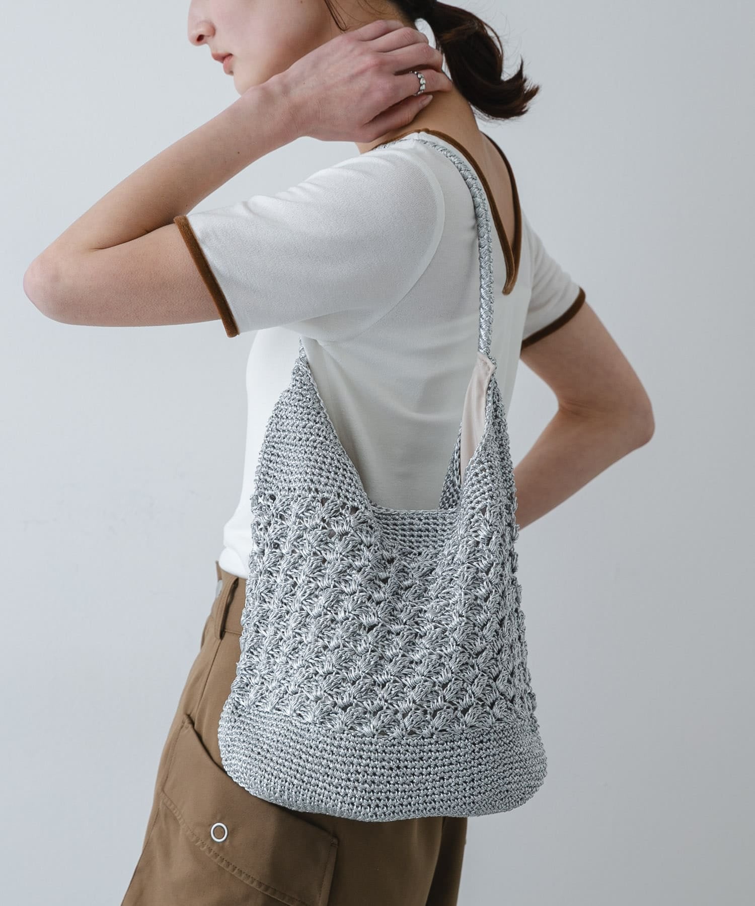 SENSE OF PLACE Metallic Yarn Bag - Image 31