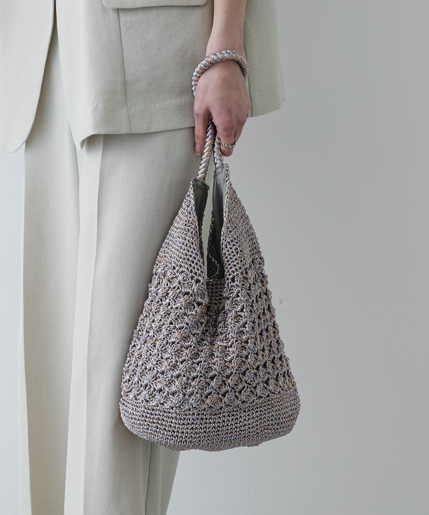 SENSE OF PLACE Metallic Yarn Bag - Image 34