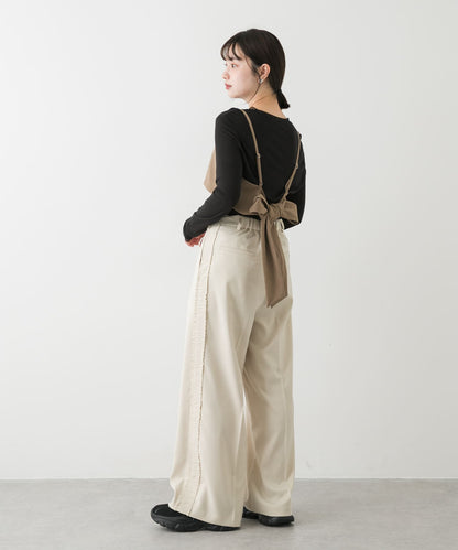 SENSE OF PLACE Back ribbon bustier