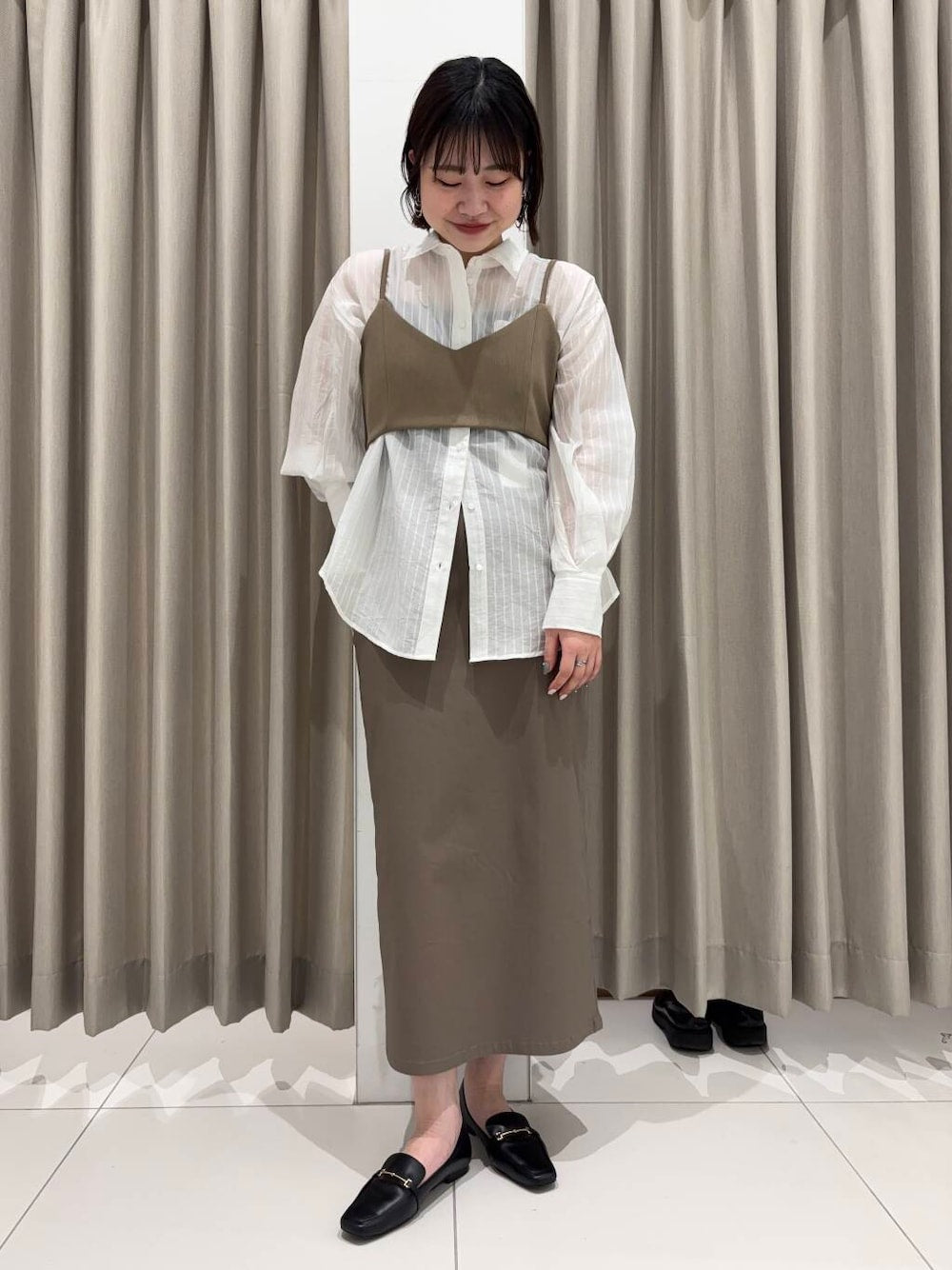 SENSE OF PLACE Back ribbon bustier