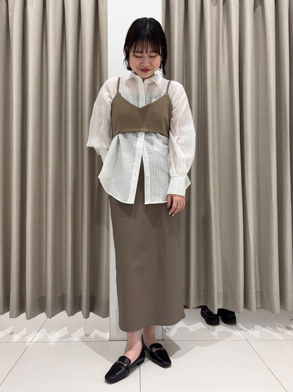 SENSE OF PLACE Back ribbon bustier