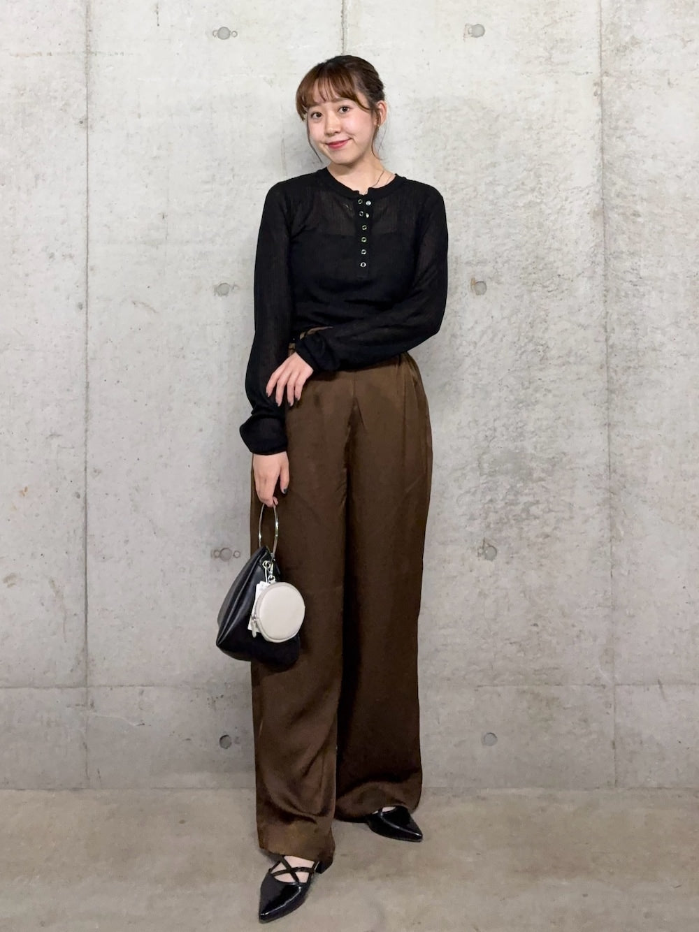 SENSE OF PLACE Hoop Handle Bag