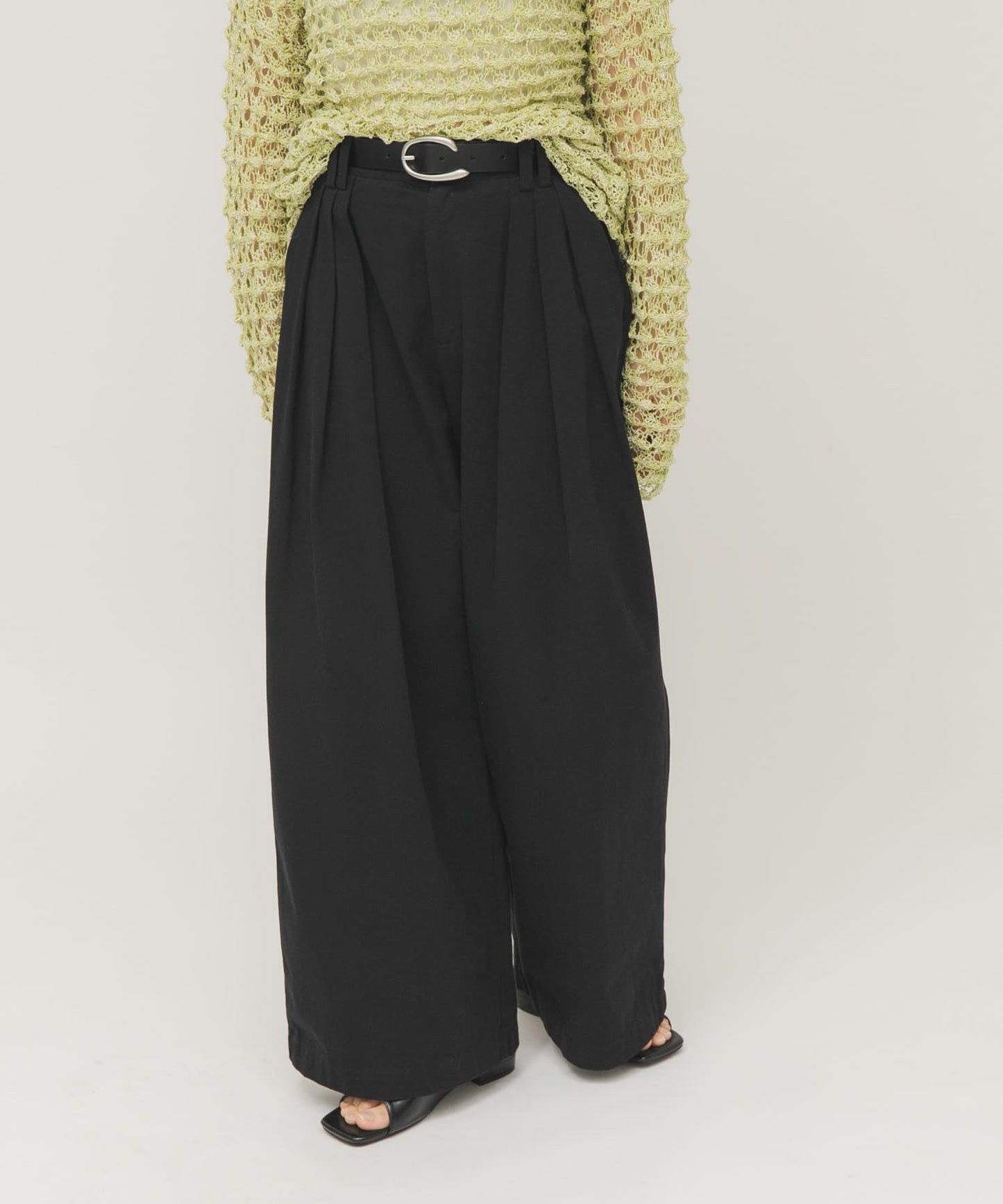 KBF 斜紋布打褶褲 - Image 19
