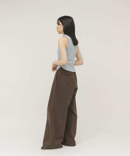 KBF 斜紋布打褶褲 - Image 9